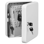 Burg Wächter 35870 FAVOR Key Cabinet 48 Hooks White Secure Storage