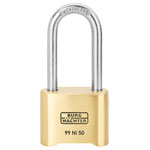 Burg Wächter 37491 Padlock Brass Combo Weatherproof Outdoor Use