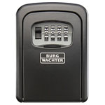 Burg Wächter 39650 KeySafe 30 Secure Key Box Zinc 4-Digit Combo Lock