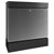 Burg Wächter 42020 SEATTLE Letterbox Matt Black Steel Stainless Key DIN C4