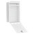 Burg Wächter 61010 POCKET 5871 W Steel Letterbox White with 2 Keys