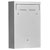 Burg Wächter 61020 Pocket Steel Letterbox Silver Galvanized 2 Keys