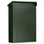 Burg Wächter 61070 LETTER 5832 GR Steel Letterbox Green Including 2 Keys