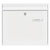 Burg Wächter 61120 MAIL 5877 Letterbox Steel White C4 Slot 2 Keys