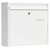 Burg Wächter 61120 MAIL 5877 Letterbox Steel White C4 Slot 2 Keys