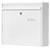 Burg Wächter 61120 MAIL 5877 Letterbox Steel White C4 Slot 2 Keys