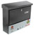 Burg Wächter 61140 JOURNAL 5867 Letterbox Galvanised Steel Black