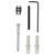 Burg Wächter 9410 Como Key Cabinet 22 Hooks Stainless Steel Silver-Black