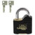 Burg Wächter Gamma 700 55 SB Padlock Brass Stainless Steel Black EU Cylinder