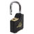 Burg Wächter Gamma 700 55 SB Padlock Brass Stainless Steel Black EU Cylinder