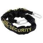 Burg Wächter SKM 8/90 Chain 8mm 90cm Black Hardened Steel Textile-Coated