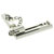 Burg Wächter TK 75 SB 15 cm Door Chain Child Protection Nickel