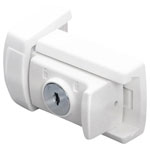 Burg Wächter WZ 60 Heavy Duty Locking Bar White Sturdy and Secure