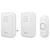 Byron DBY-22314 Wireless Doorbell Set 150m Range 16 Melodies Plug-in & Battery
