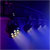 Cameo CLROOTPAR6 ROOT PAR 6 LED PAR Spotlight 6x12W 1800lm DMX Black