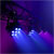 Cameo CLROOTPAR6 ROOT PAR 6 LED PAR Spotlight 6x12W 1800lm DMX Black