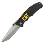 CAT 980002 Knife 7.9cm Blade G-10 Grip Stainless Steel Stonewash Finish