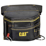 CAT 980568I Tool Bag Empty 90x310x265mm 4 Elastic Pockets Hammer Loop