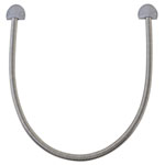 CDVI F0524000015 FLEX60 Wire Connector, Stainless Steel Hose, Zinc Caps