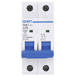Chint 179658 NB1L Circuit Breaker 16A 2-pin Overload & Short Circuit Protection