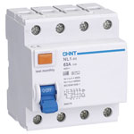 Chint 200367 RCCB 4-Pin 63A Fault Current Device Type A Earth Protection