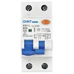 Chint 203009 RCBO 1-Pin 25A 0.03A 240V/415V Overload/Short Circuit Protection