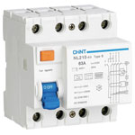 Chint 782010 RCCB RCD 63A 10kA 3-Pin Type B for Current Leakage Protection