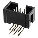 Connfly DS1013-06RSIB-B-0 Standard Pin Strip 2 Rows 3 Pins/Row