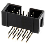 Connfly DS1013-10RSIB-B-0 Pin Strip 2 Rows 5 Pins/Row 1 piece Tray