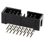 Connfly DS1013-16RSIB-B-0 Pin Strip 2 Rows 8 Pins Per Row Standard Tray