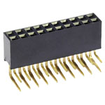 Connfly DS1024-2*5R2 SIL Socket 2 Rows 5 Pins Per Row 1 piece