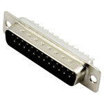 Connfly DS1033-25MBNSISS D-Sub Plug 180° 25 Pins Soldering 1 piece