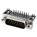 Connfly DS1037-01-15MNAKT74 D-SUB Pin Strip 15 Solder Pins Tray