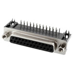 Connfly DS1037-01-25FNAKT74 D-SUB Receptacle 25 Pins Solder Tray