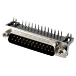 Connfly DS1037-25MNAKT74-0CC D-SUB Pin Strip 25 Pins Solder Tray