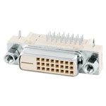 Connfly DS1090-VN0S Socket 25-Pin Horizontal Mount Beige 1 piece