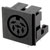 Connfly DS1093-07-BN60X Socket Horizontal Mount 6 Pins Black 1 piece