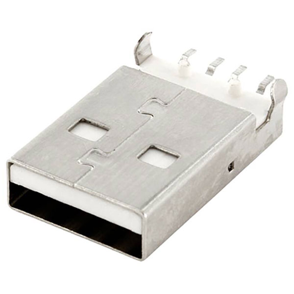 Connfly DS1098-WN0 USB-A-MOUNTED CONNECTOR SMT Plug Horizontal Mount