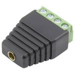 Conrad Components 93013c1126 Jack Socket Connector 4 mm Black 1 piece