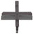 CONTA-CLIP 28518.4 KDS-Inlay Cable Grommet Polyamide Black IP66 5 pcs
