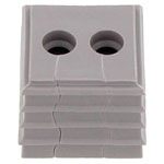 CONTA-CLIP 28596.6 KDS-DE Sealing Element Grey Thermoplastic IP66 10 pcs