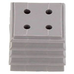 CONTA-CLIP 28597.6 KDS-DE Sealing Element, 3mm Cable, IP66, Grey, 10 pcs