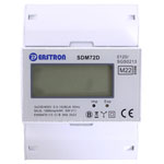 Counttec SDM72D Electricity Meter 3-Phase Digital 80A MID LCD Top Hat Rail