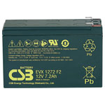 CSB EVX1272F2 Battery 12V 7.2Ah AGM 151x99x65mm High Charge Cycles