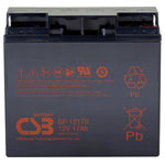 CSB Battery GP12170I1 VRLA 12V 17Ah AGM M5 Maintenance-Free for UPS