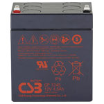 CSB GP1245F1 VRLA 12V 4.5Ah AGM Battery 93x108x70mm Maintenance-Free