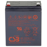 CSB Battery HR1221WF2 High-Rate 12V 5Ah AGM Low Maintenance Compact