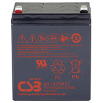 CSB HR1227WF2 VRLA Battery: 12V 6.2Ah AGM 5yr Life UPS Ideal