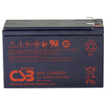 CSB Battery UPS12460F2 VRLA Battery 12V 9.6Ah Maintenance-Free AGM