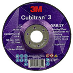 3M Cubitron 98647 Grinding Disc 125mm 22.23mm Bore 10pieces Fast & Durable